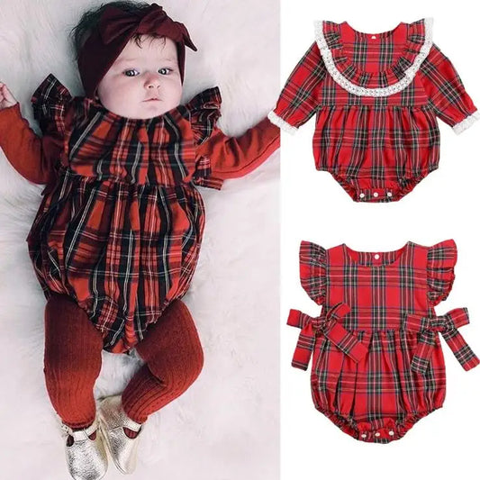 Baby Girl Christmas Bodysuits