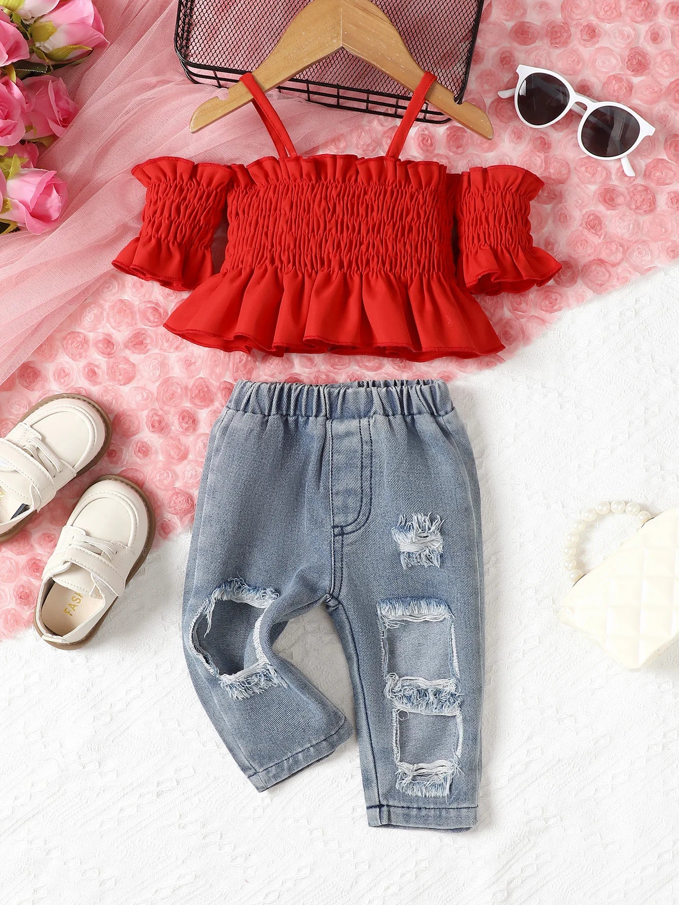 2pcs Baby Girls Fashion Clothes Summer