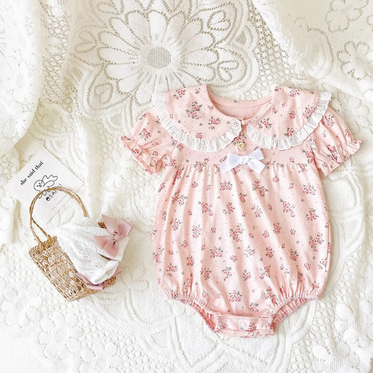 Bodysuits Summer Newborn Baby Girls