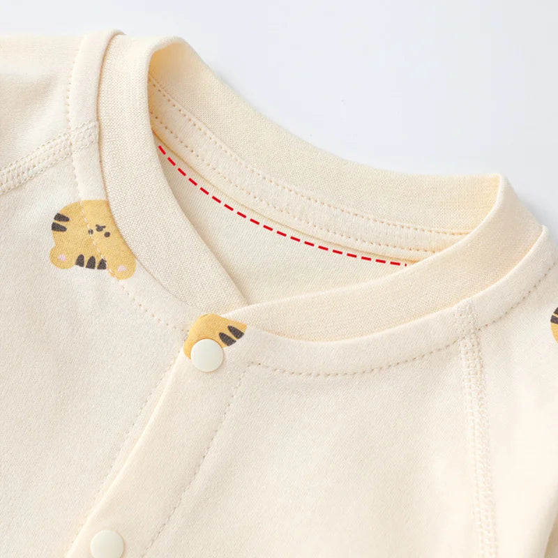 Baby Autumn Clothes Cartoon Bear Newborn One-Pieces